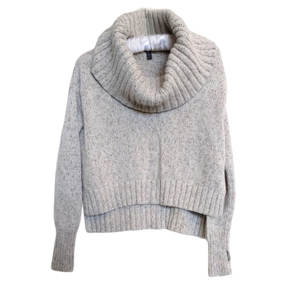 🌺 NOT 4 SALE 🌺 Eileen Fisher Luxe Cashmere Cowl Neck Sweater XXS Speckled NWT - Picture 2 of 13